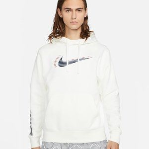 Nike Men's Club USA Hoodie, (Sail) White, Size: XL